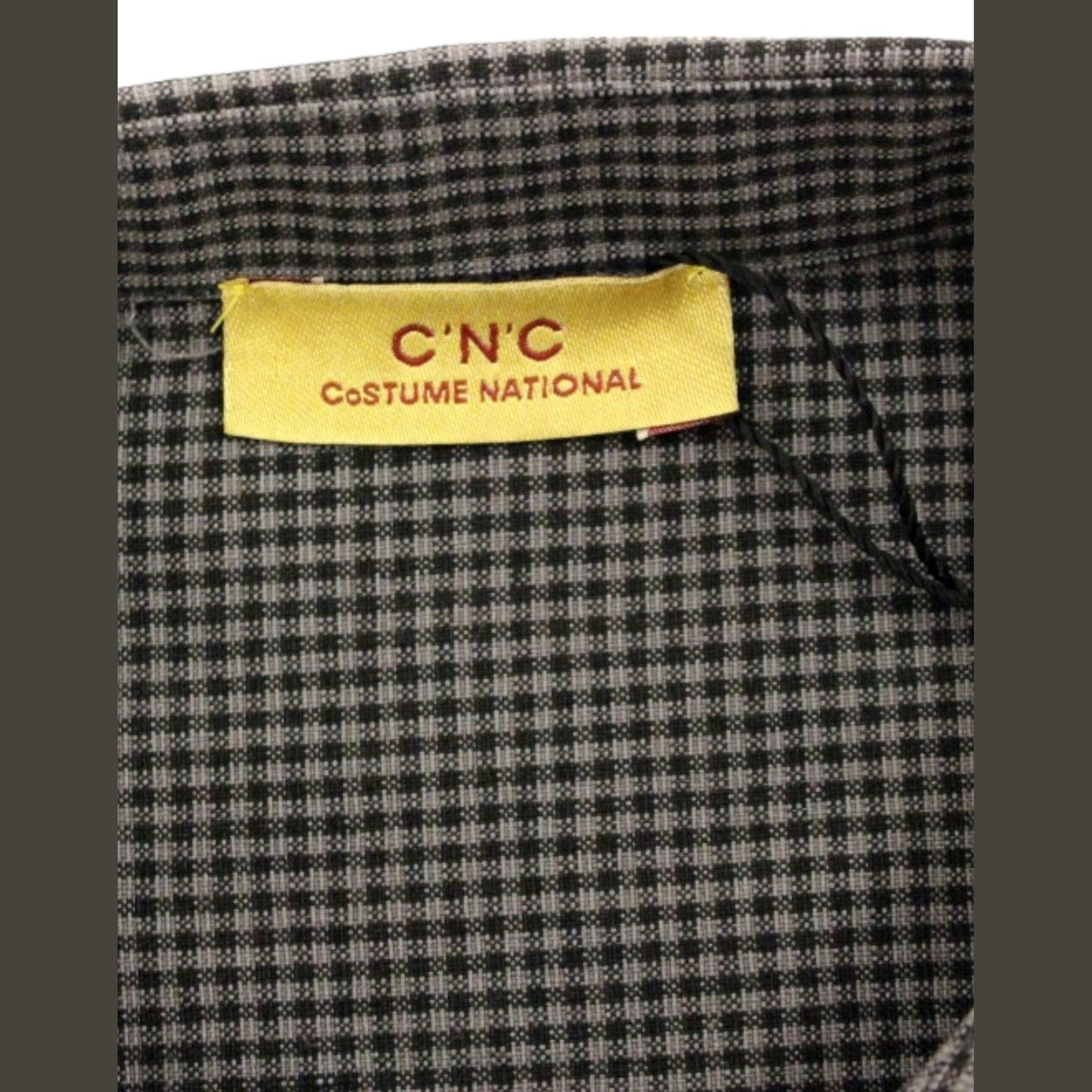 Costume National Gray linen casual shirt