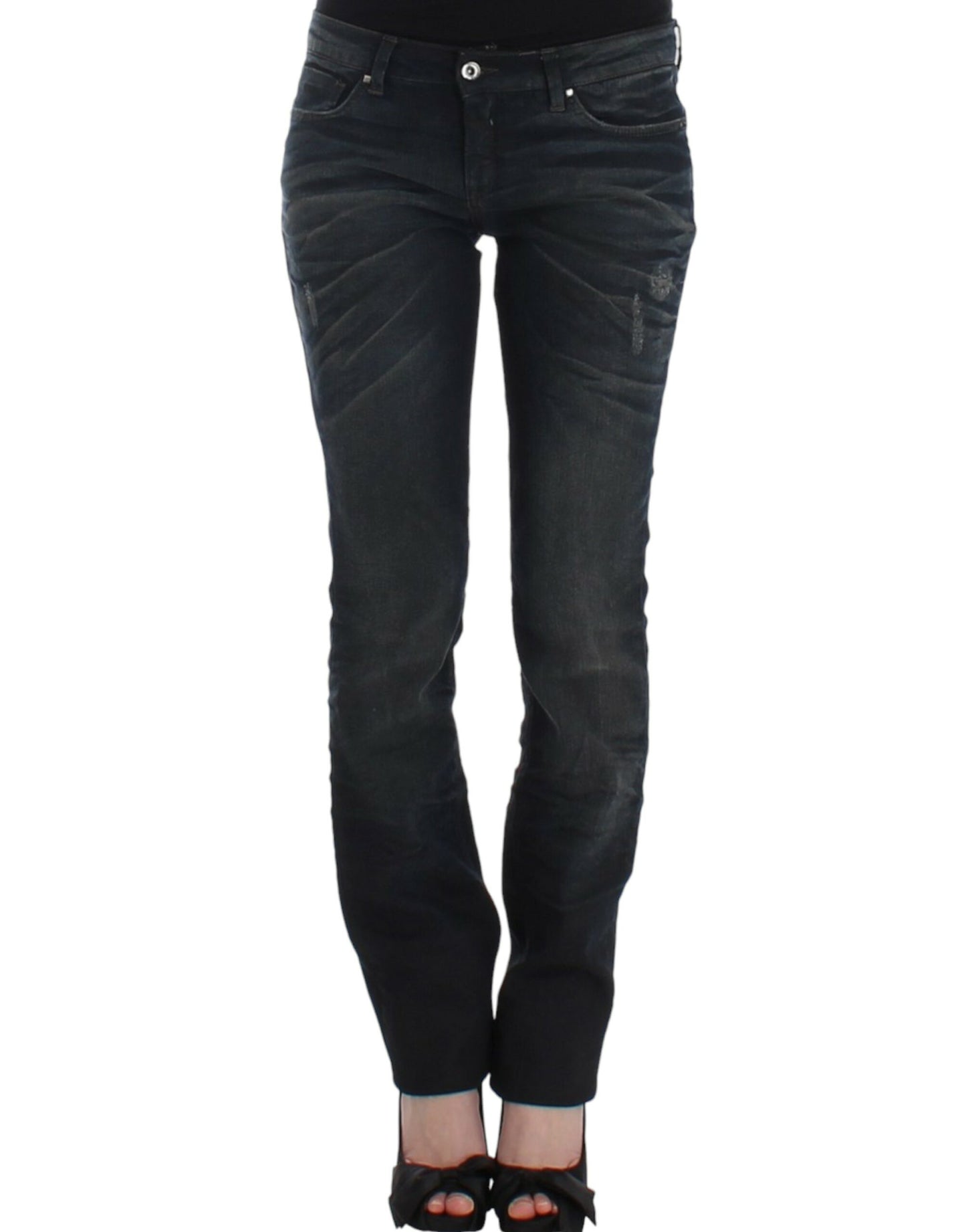 Costume National Blue skinnny leg jeans Costume National