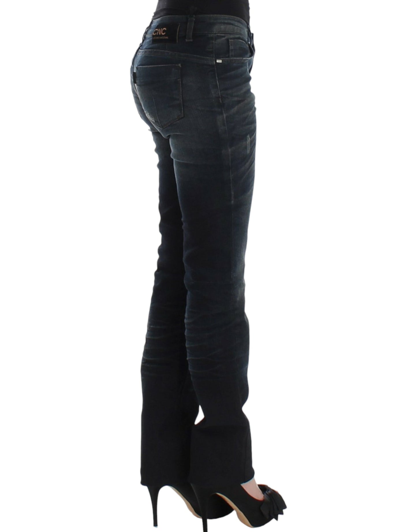 Costume National Blue skinnny leg jeans Costume National