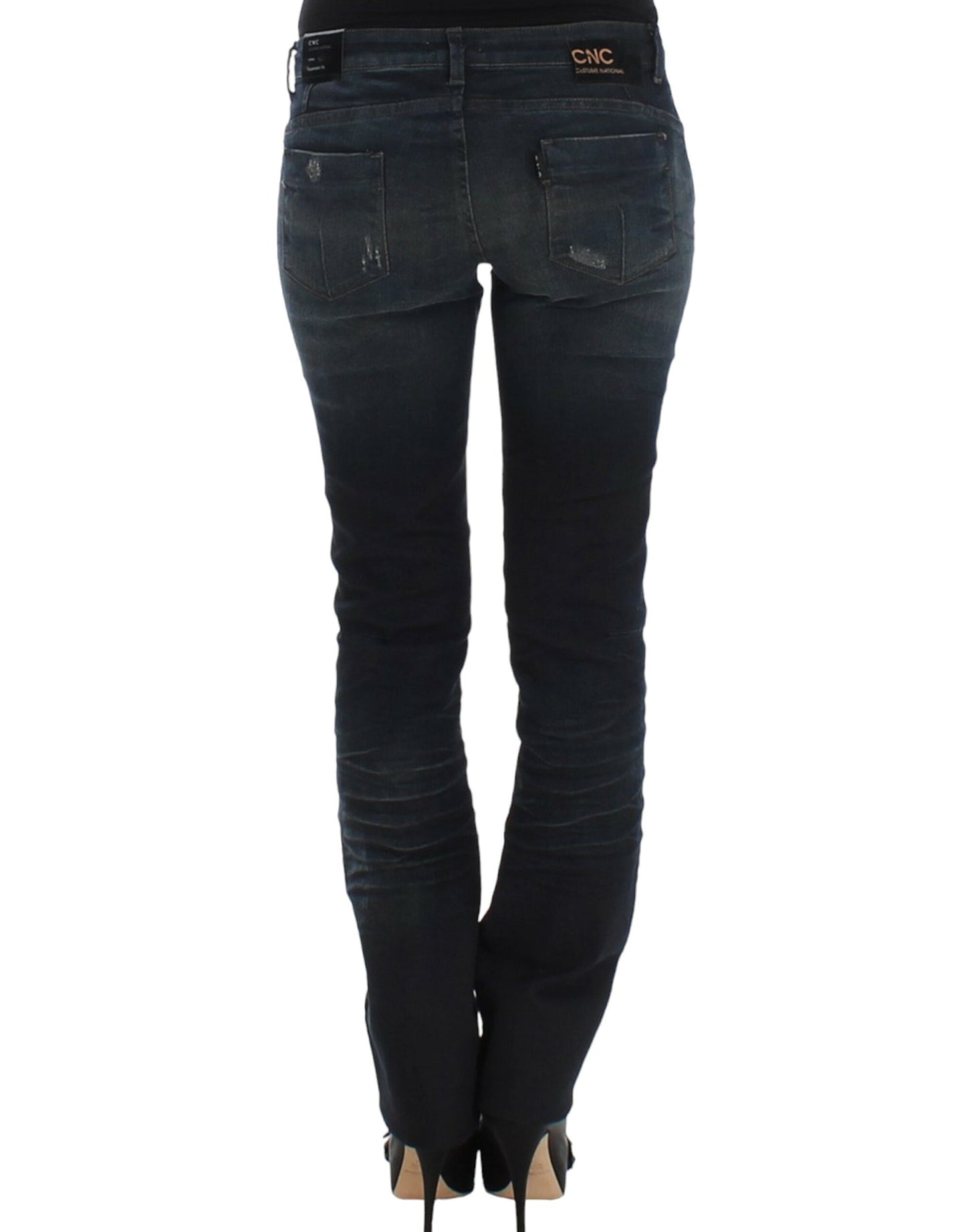Costume National Blue skinnny leg jeans Costume National