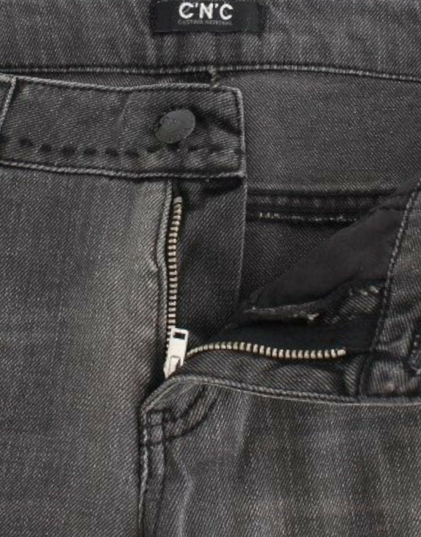 Costume National Gray straight leg jeans Costume National