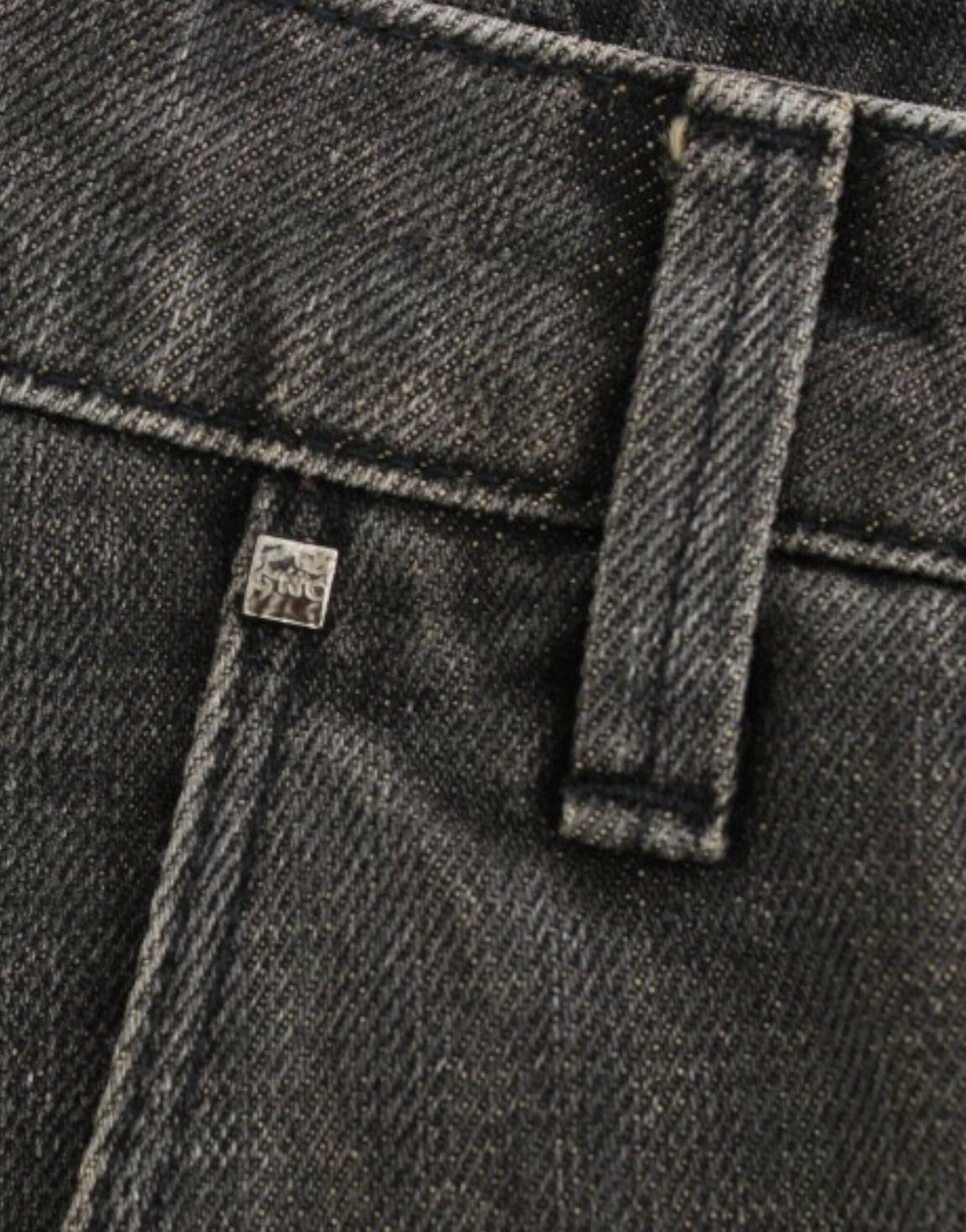 Costume National Gray distressed jeans Costume National