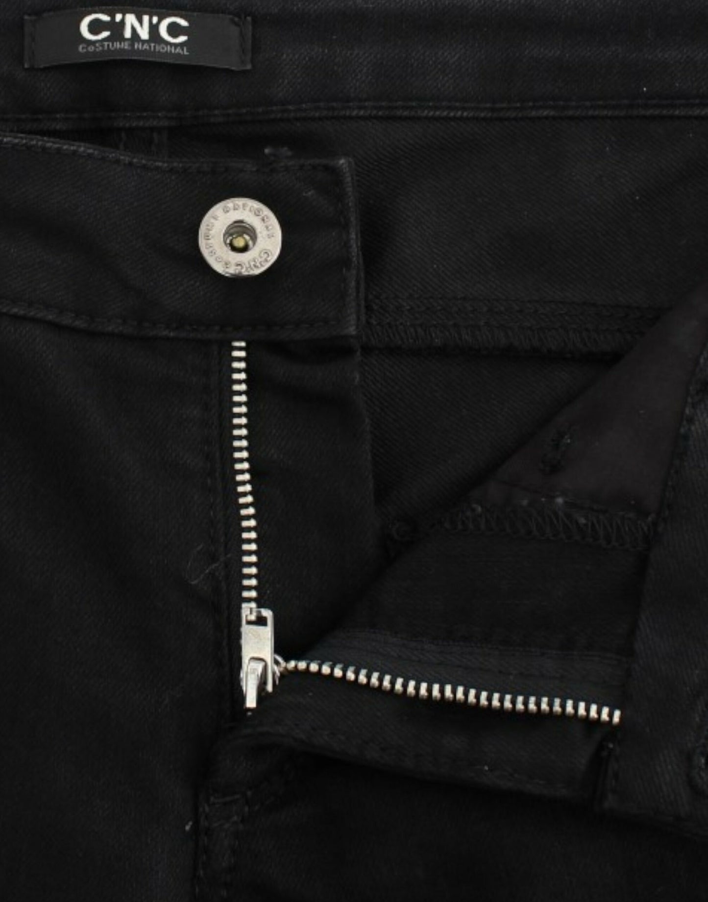 Costume National Black straight leg jeans Costume National