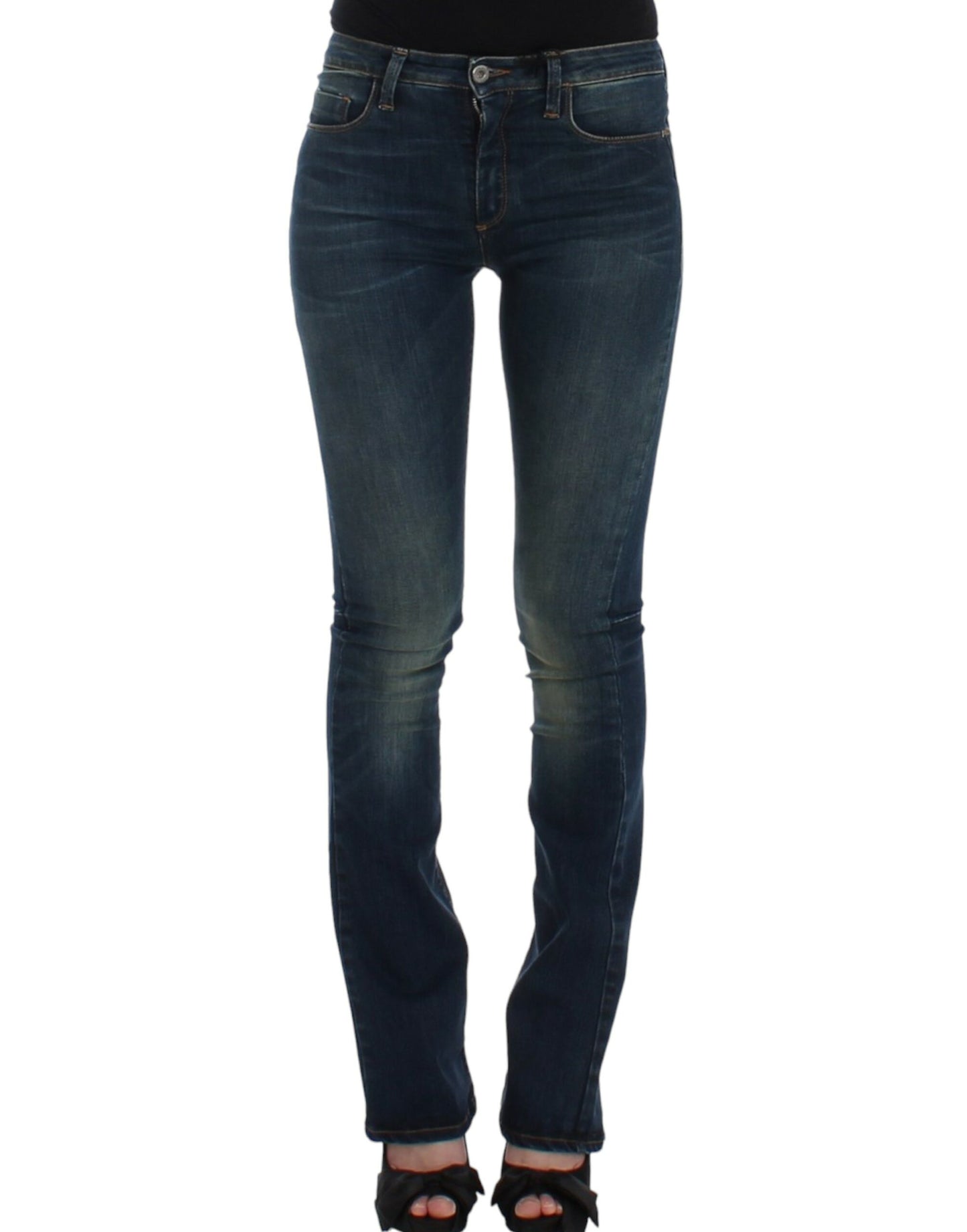 Costume National Blue straight leg jeans Costume National