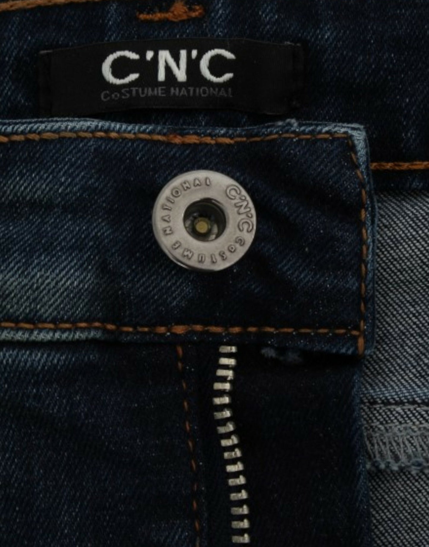 Costume National Blue straight leg jeans Costume National