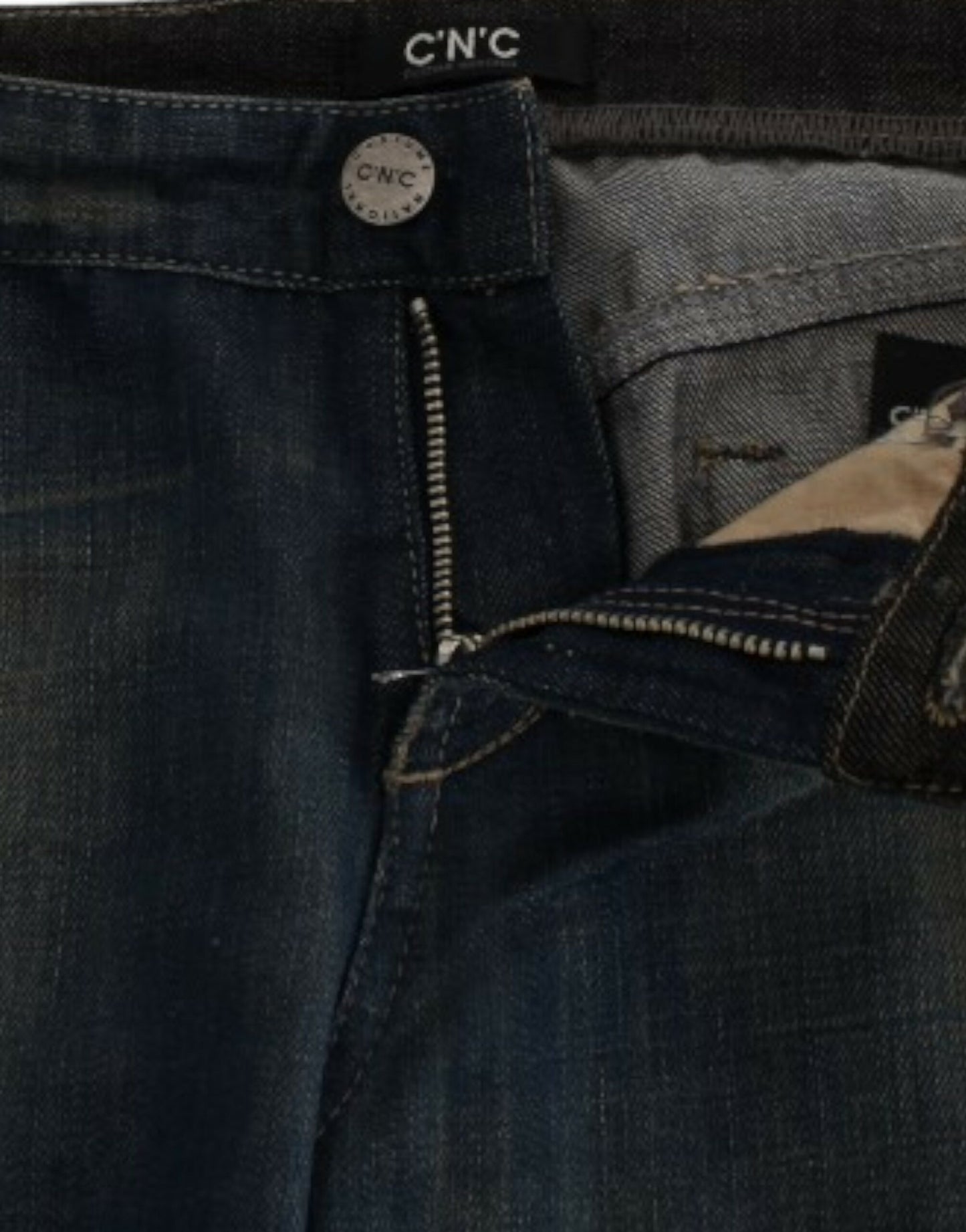 Costume National Blue straight leg jeans Costume National