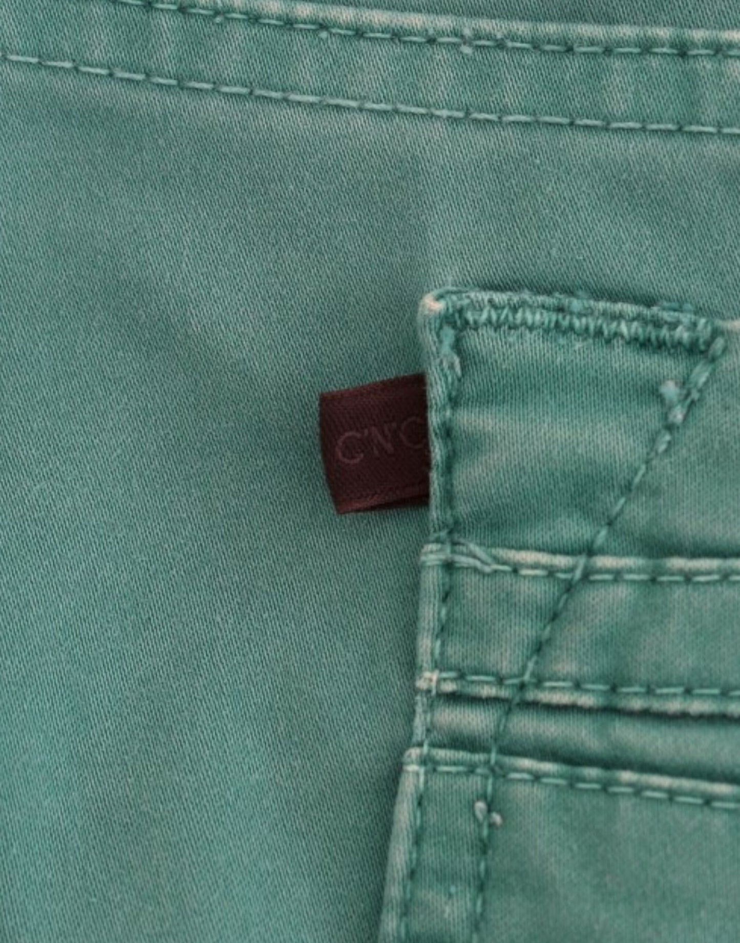 Costume National Green straight leg jeans Costume National