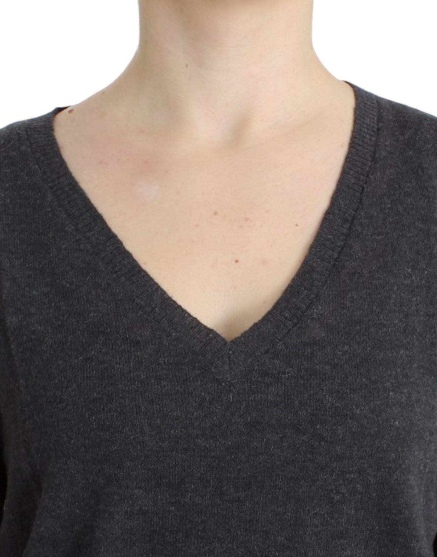 Costume National Gray short sleeved sweater Costume National