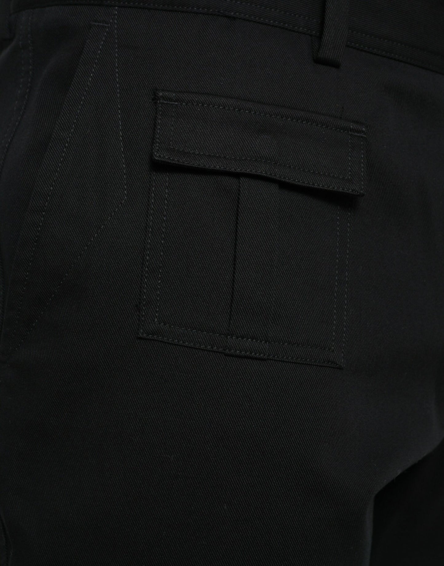 Dolce & Gabbana Black Gray slim Cotton Denim Jeans Dolce & Gabbana