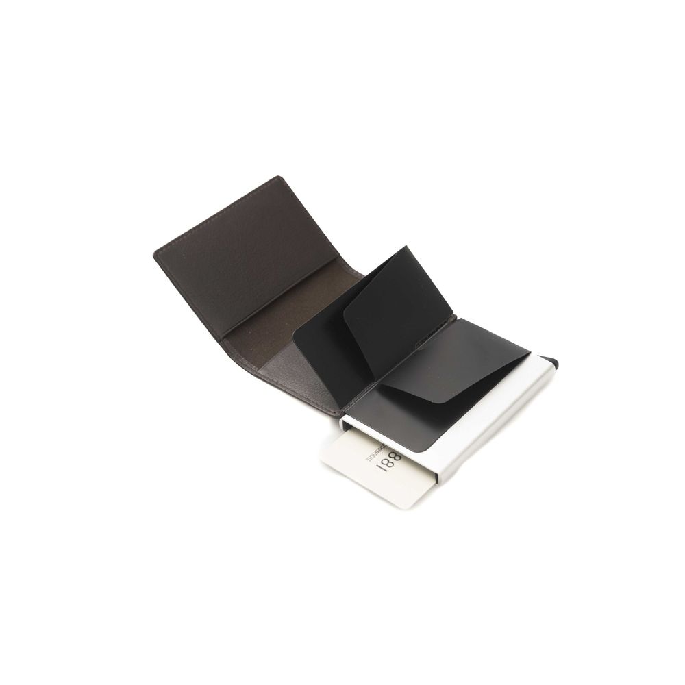 Cerruti 1881 Brown Calfskin Men Wallet Cerruti 1881