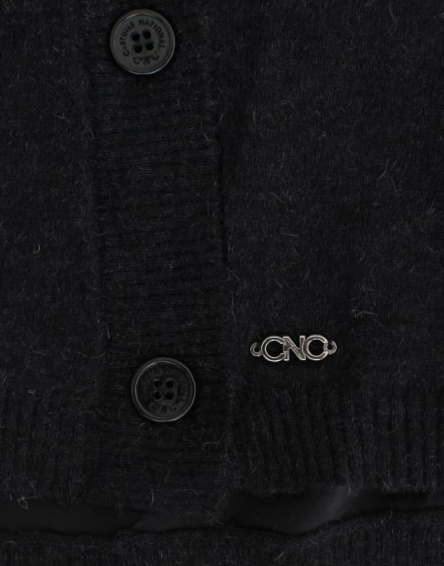 Costume National Gray wool alpaca cardigan Costume National