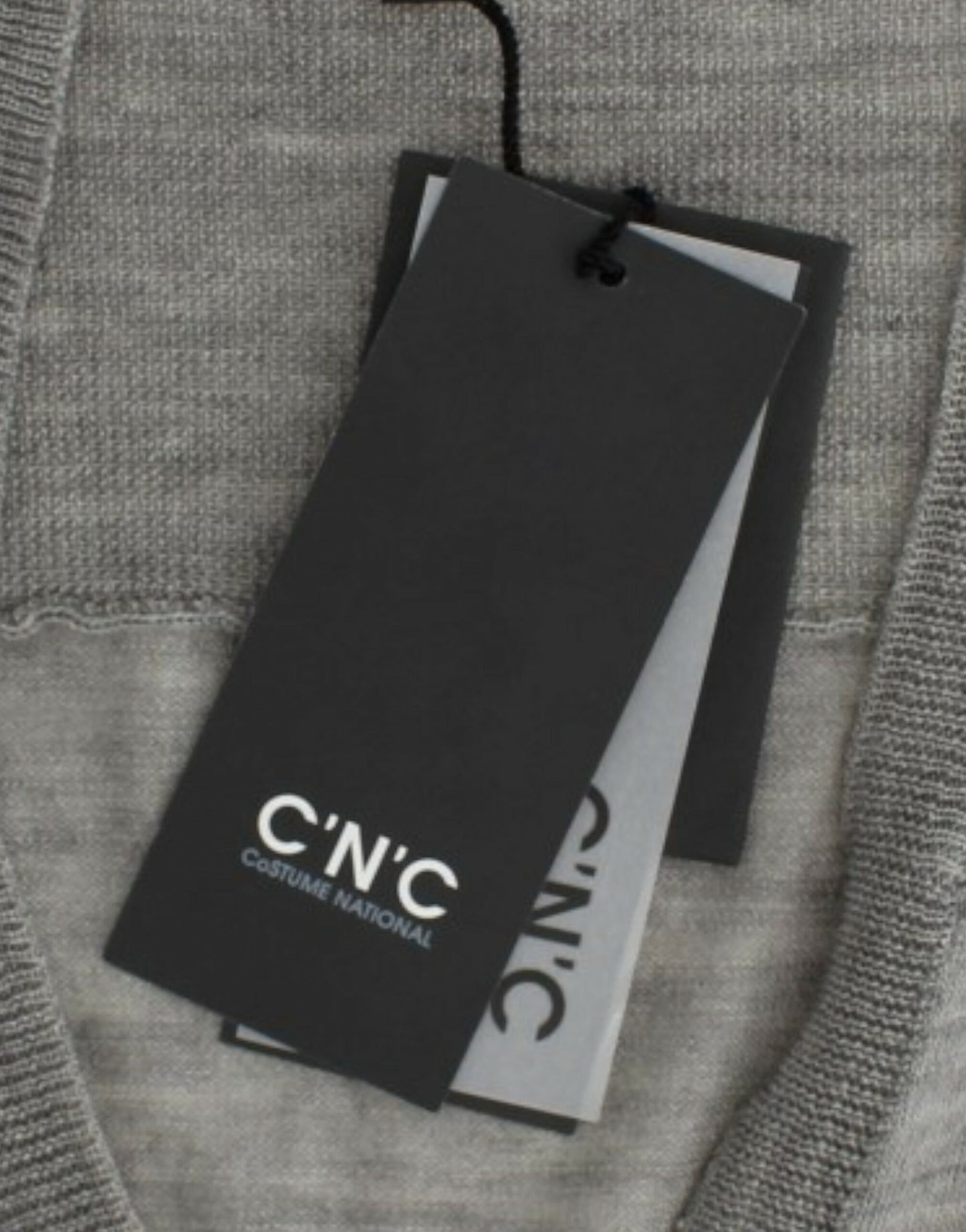 Costume National Gray lightweight cardigan Costume National