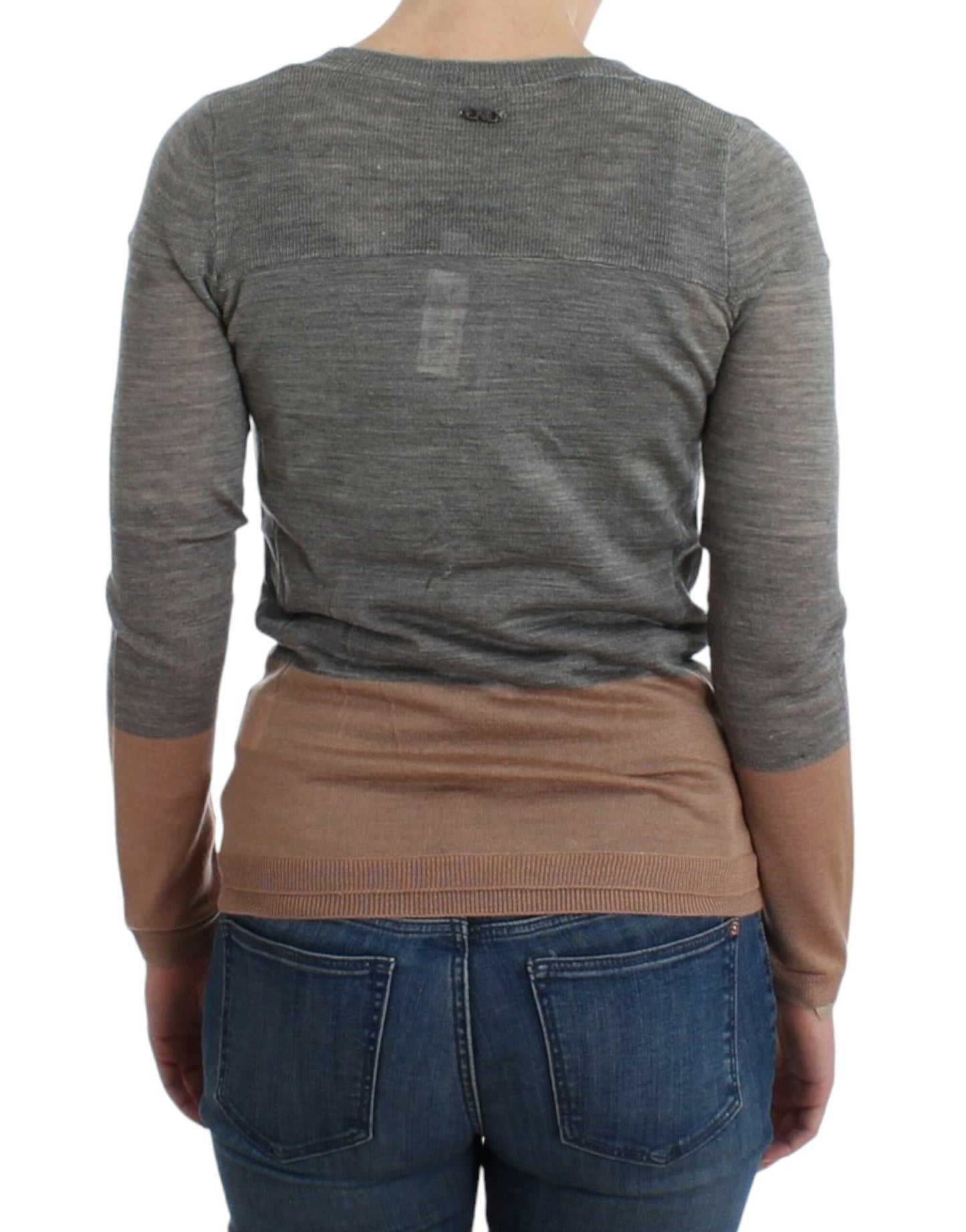Costume National Gray lightweight cardigan Costume National