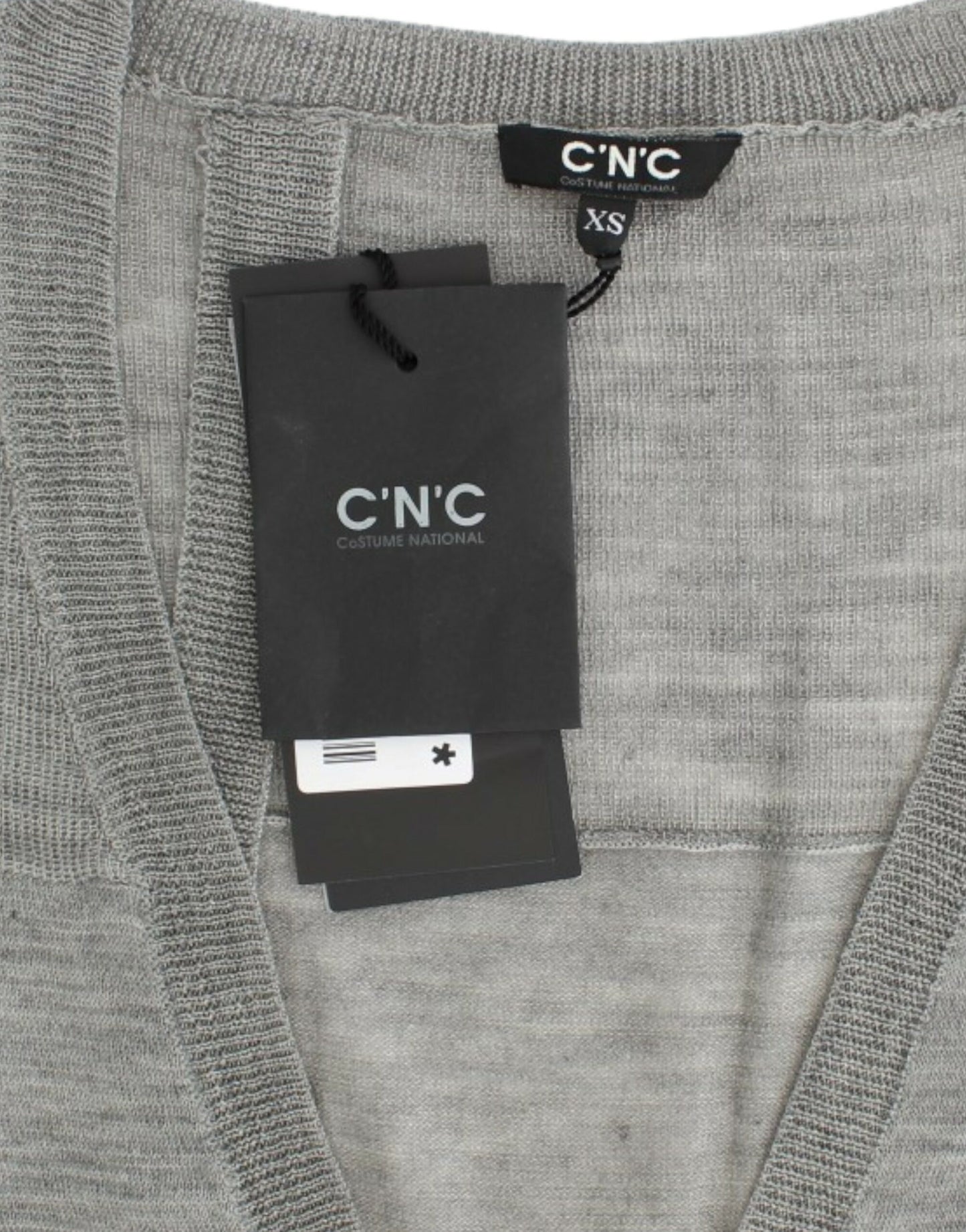 Costume National Gray lightweight cardigan Costume National
