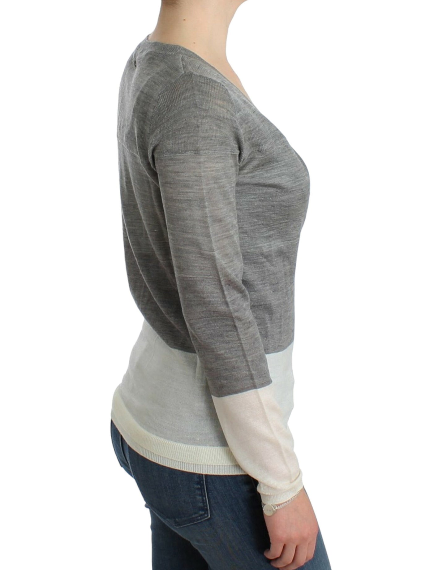 Costume National Gray lightweight cardigan Costume National