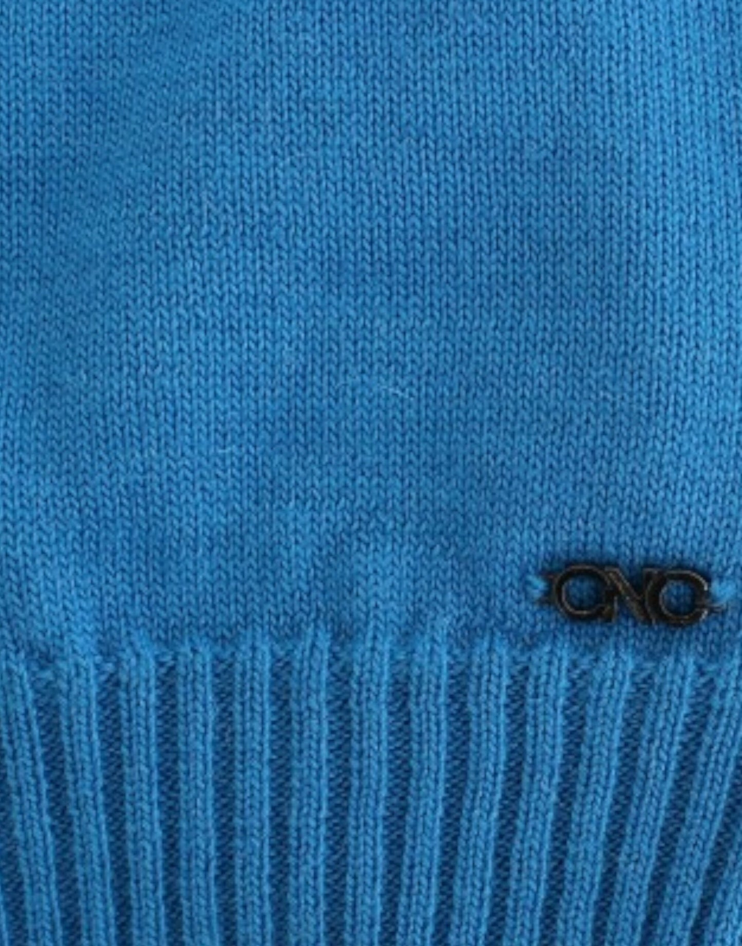 Costume National Blue scoopneck sweater Costume National