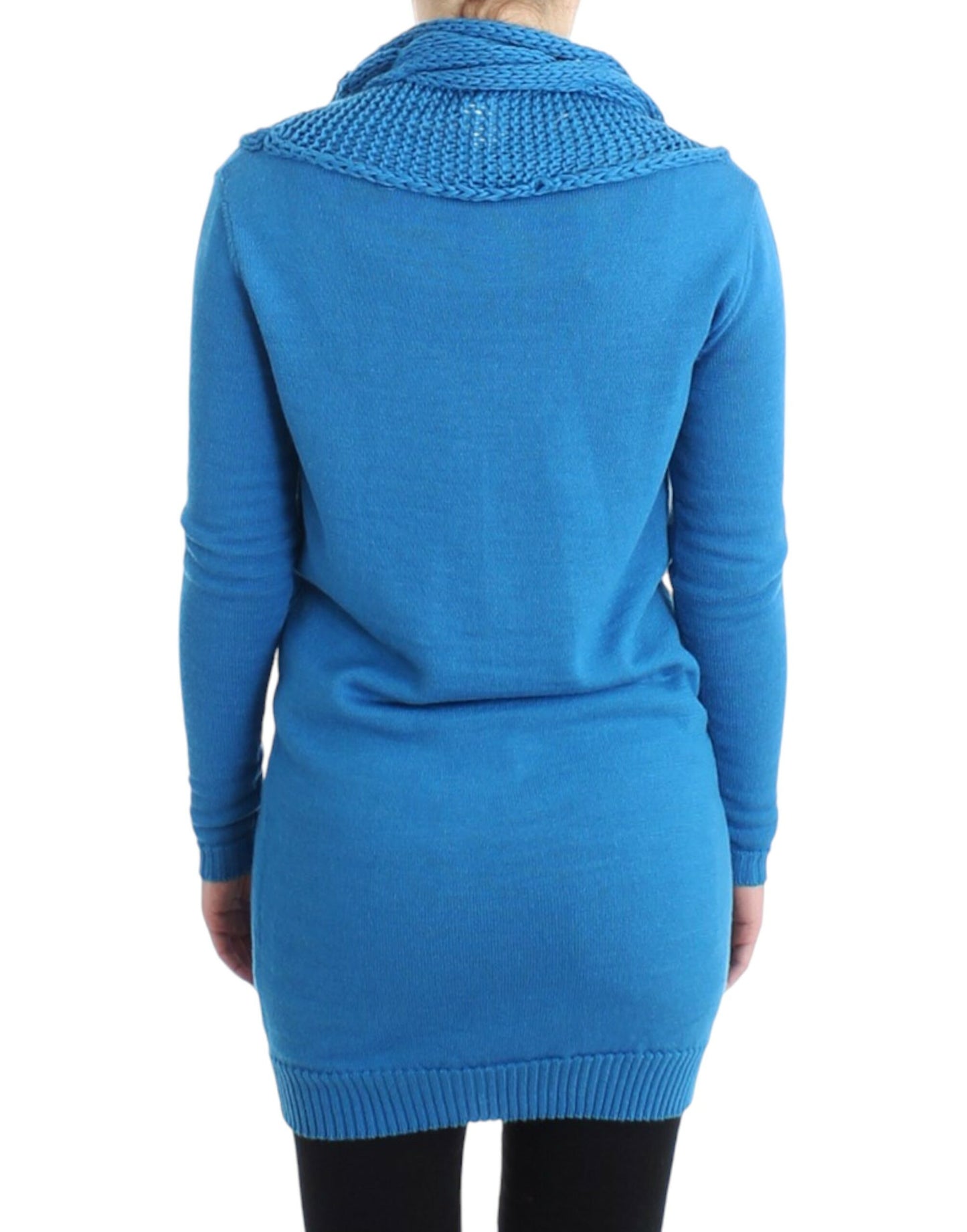 Costume National Blue scoopneck sweater Costume National