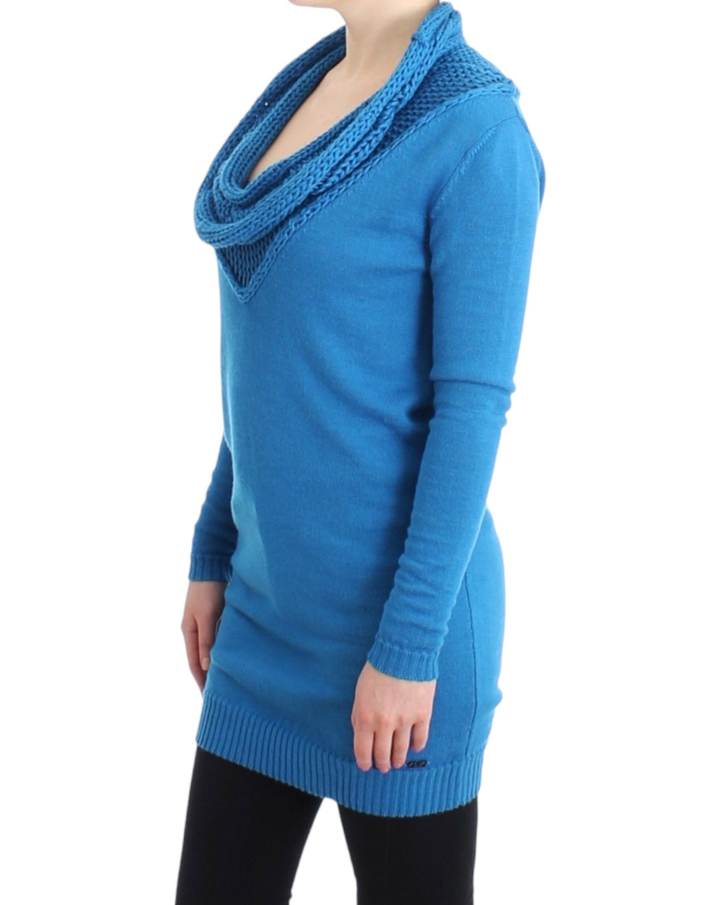 Costume National Blue scoopneck sweater Costume National