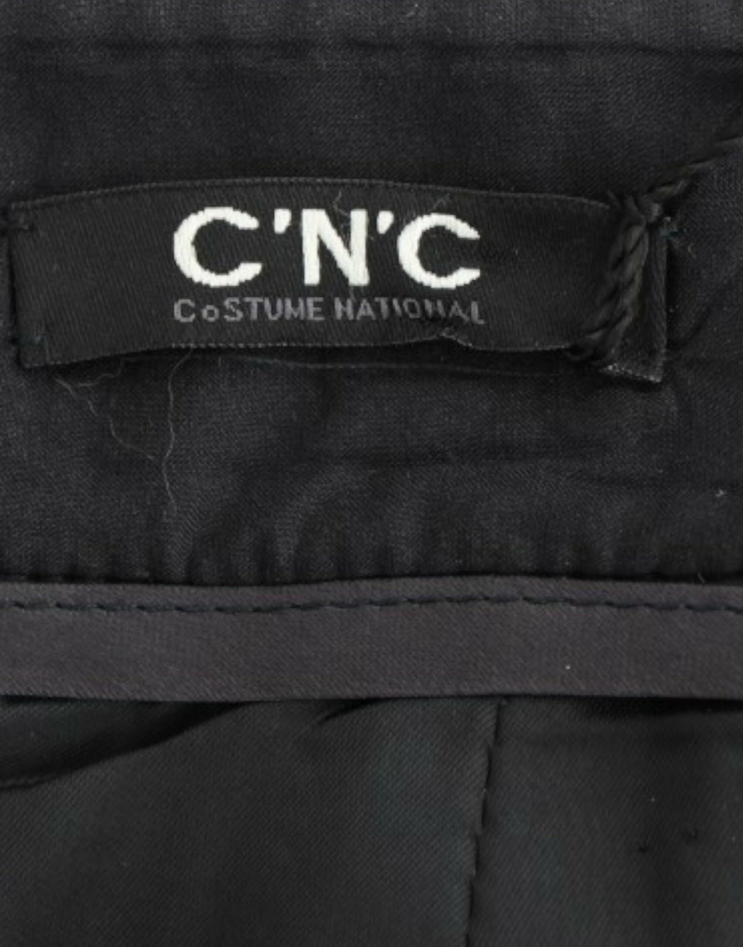 Costume National Gray wool mini skirt Costume National