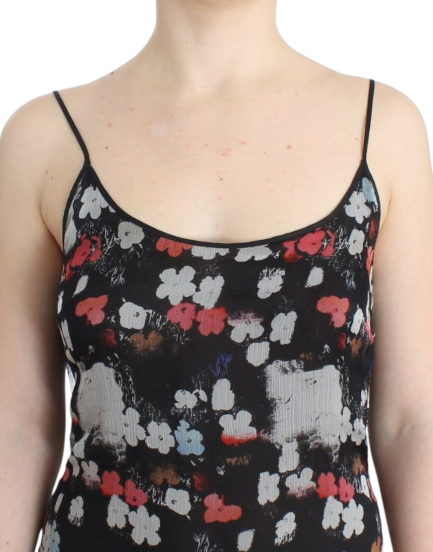 Costume National Floral silk mini dress Costume National