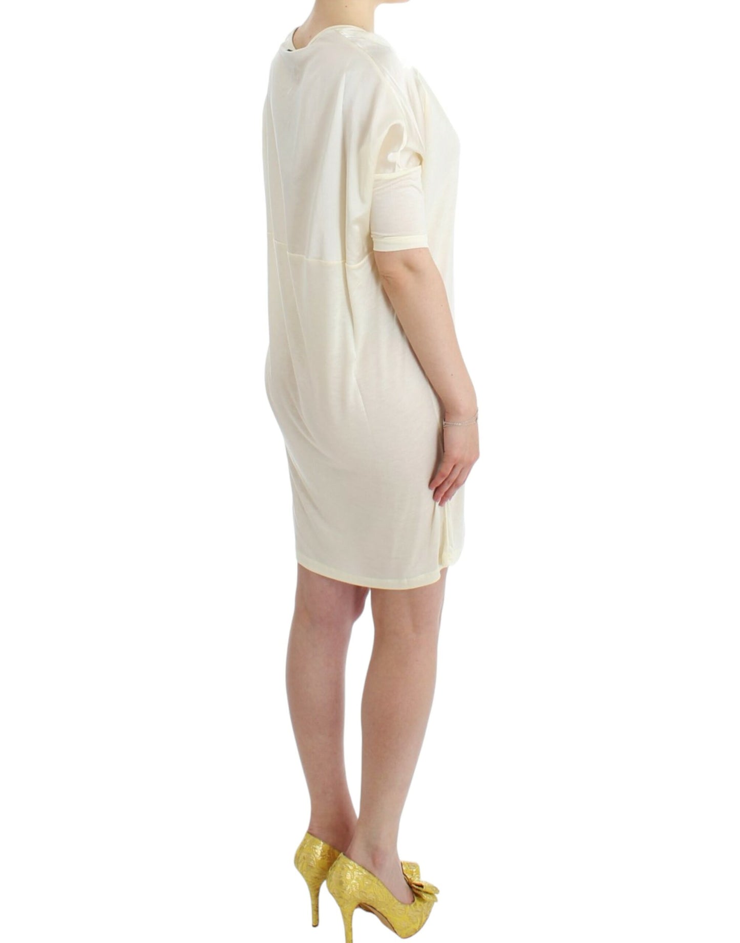 Costume National White modal tube dress Costume National