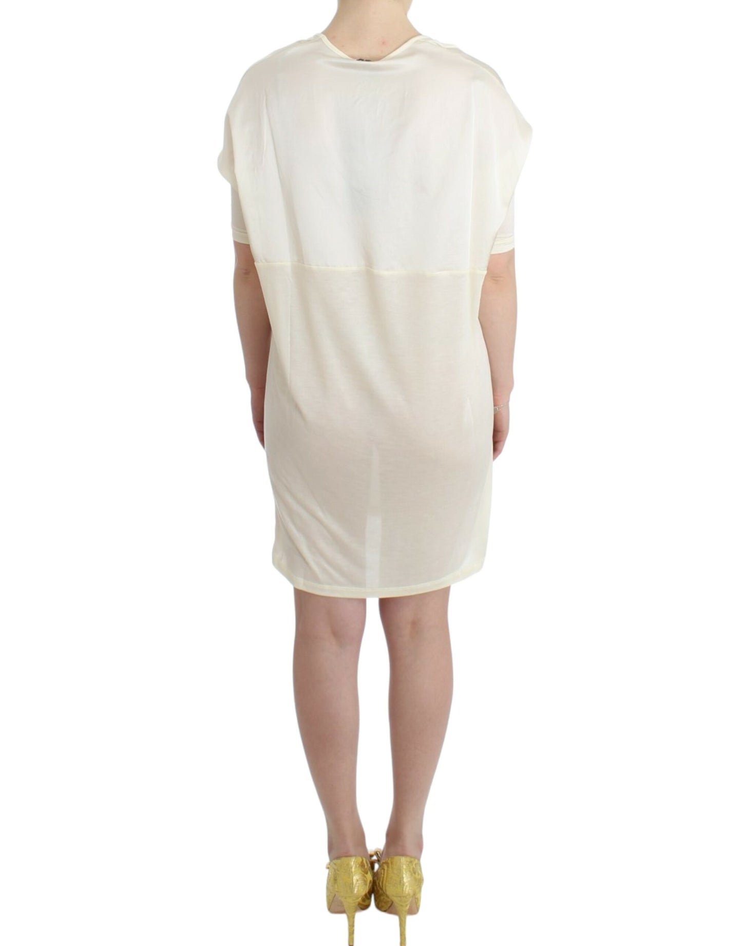 Costume National White modal tube dress Costume National