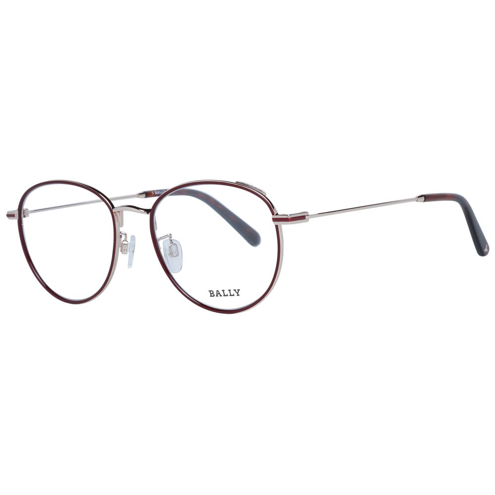 Bally Burgundy Unisex Optical Frames Bally