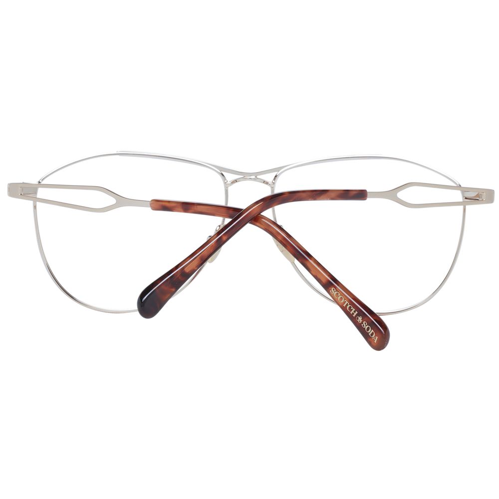 Scotch & Soda Gold Metal Glasses Frames