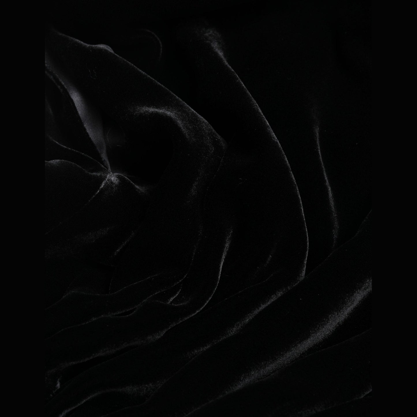 Dolce & Gabbana Black Velvet Fitted Padded Shoulder Blouse Top Dolce & Gabbana