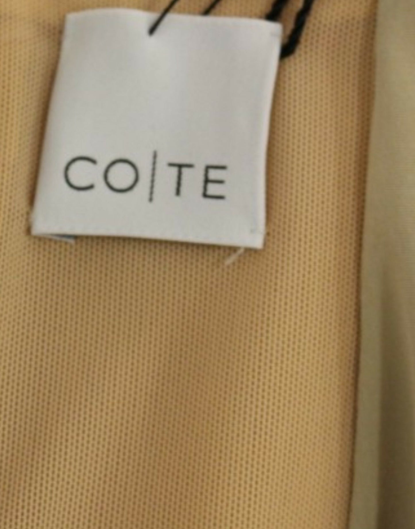 CO|TE White Lindsay shift dress CO|TE