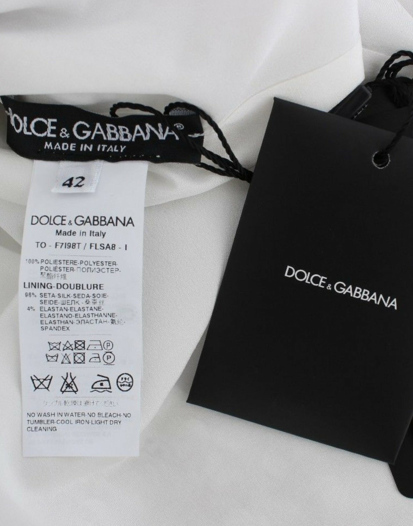 Dolce & Gabbana Silver Sequined Crewneck Blouse T-shirt Top Dolce & Gabbana