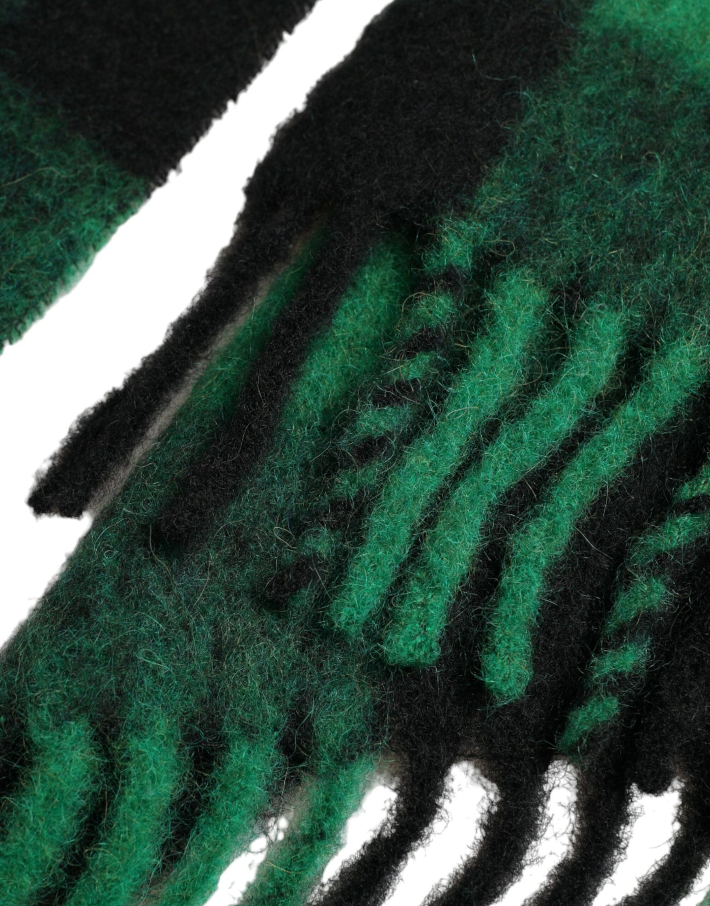 Dolce & Gabbana Black Green Buffalo Check Poncho Coat Jacket Dolce & Gabbana