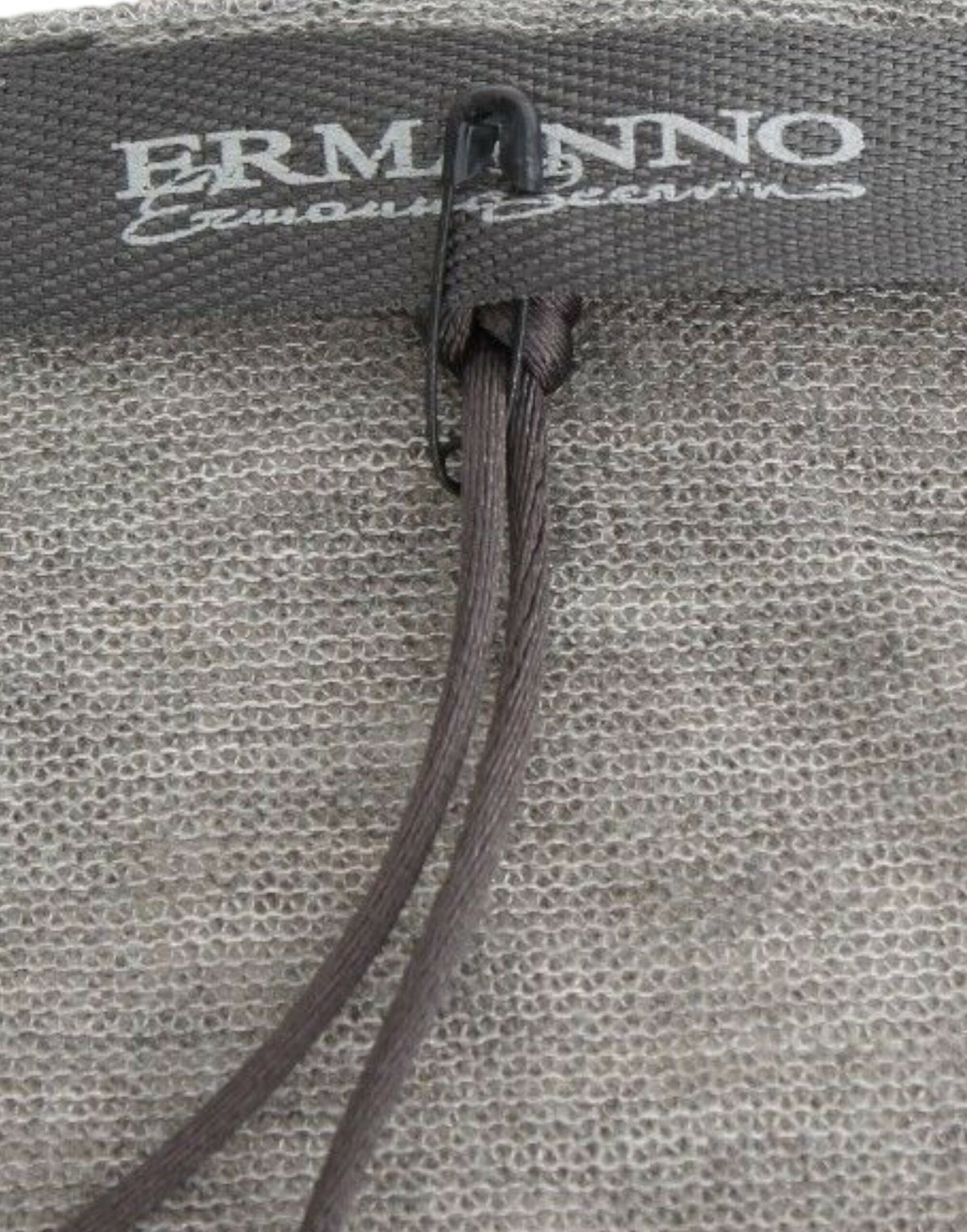 Ermanno Scervino Gray Wool Blend Stretch Long Sleeve Sweater Ermanno Scervino