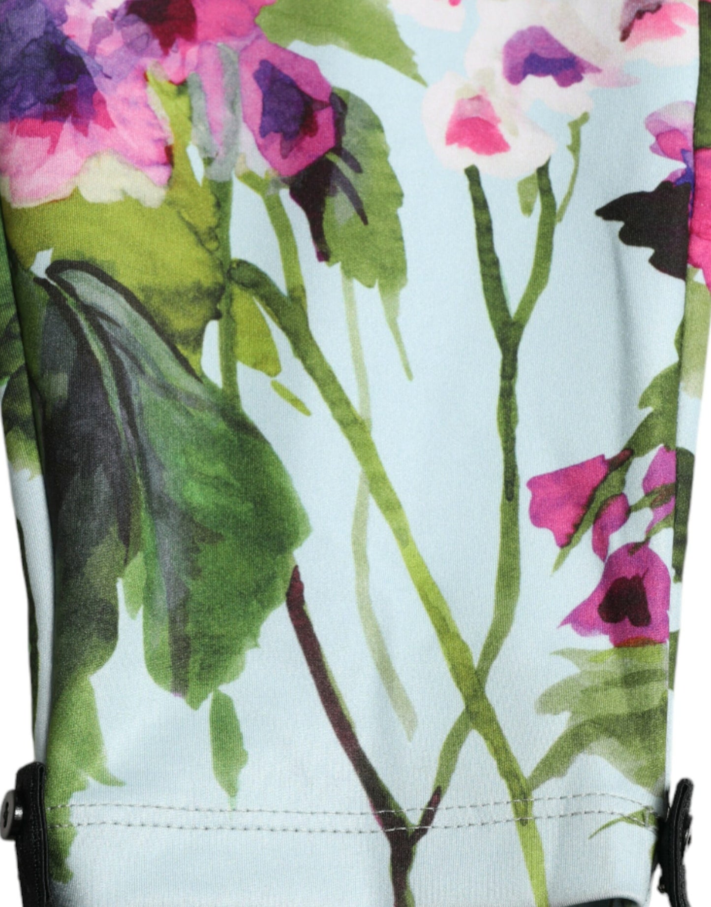 Dolce & Gabbana Multicolor Floral High Waist Leggings Pants Dolce & Gabbana