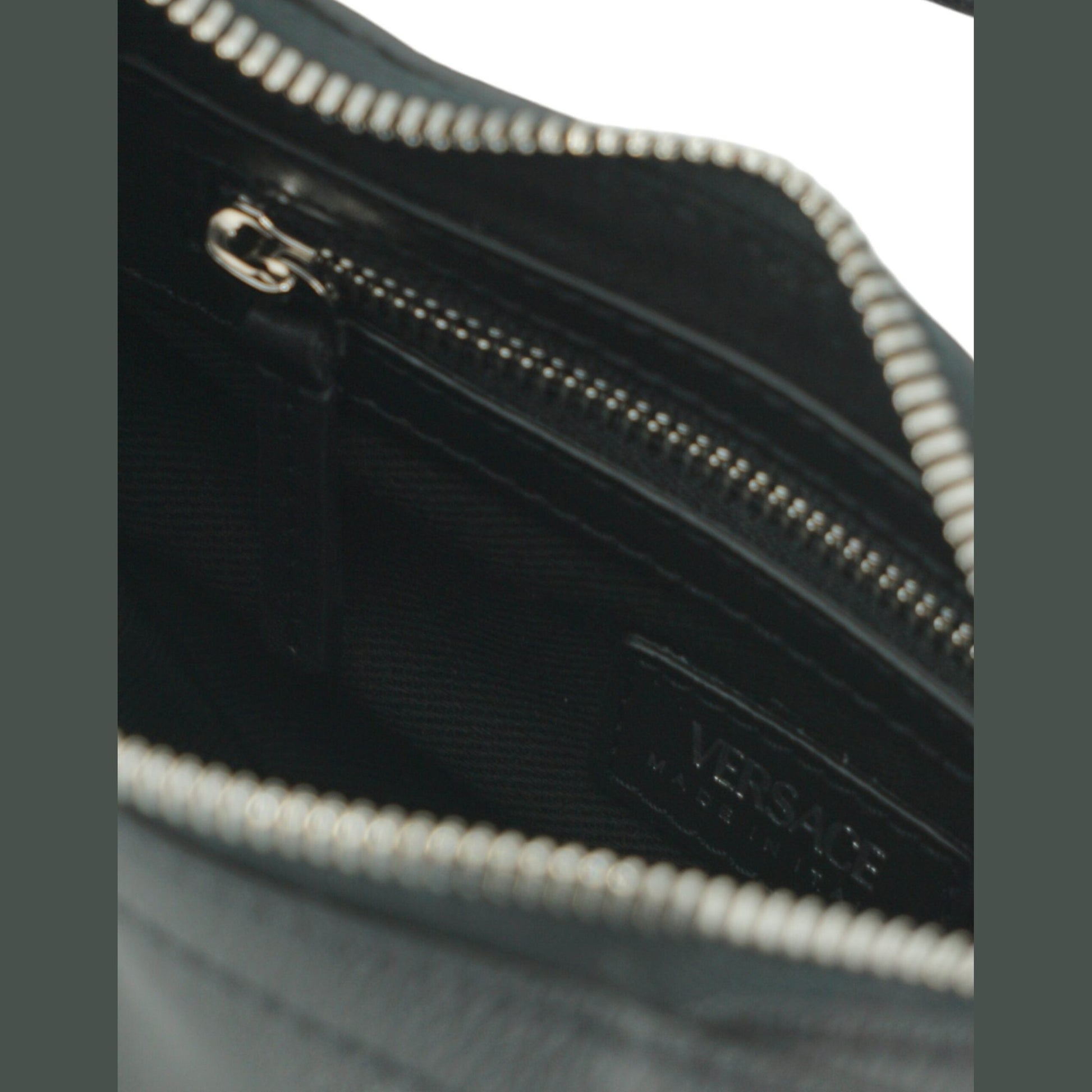 Versace Elegant Black Mini Hobo Shoulder Bag Versace