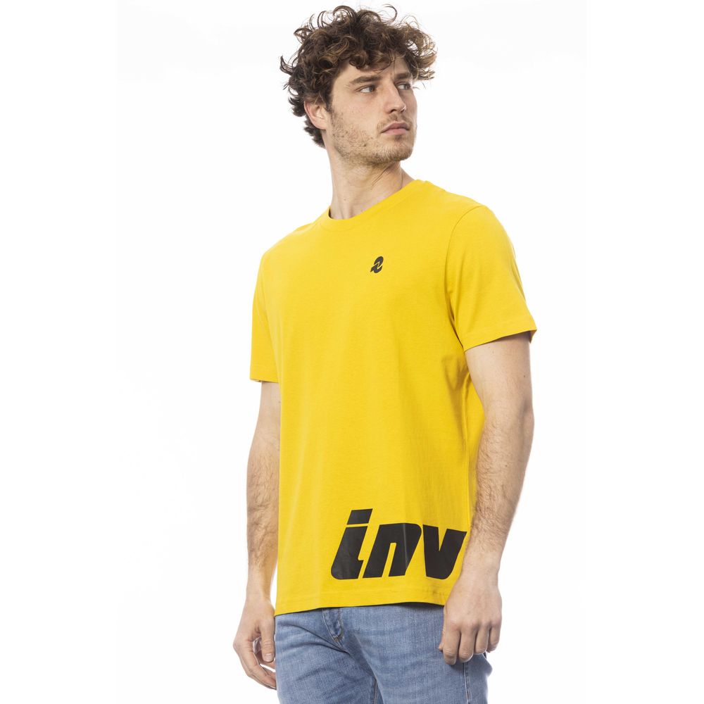 Invicta Yellow Cotton Men's T-Shirt Invicta