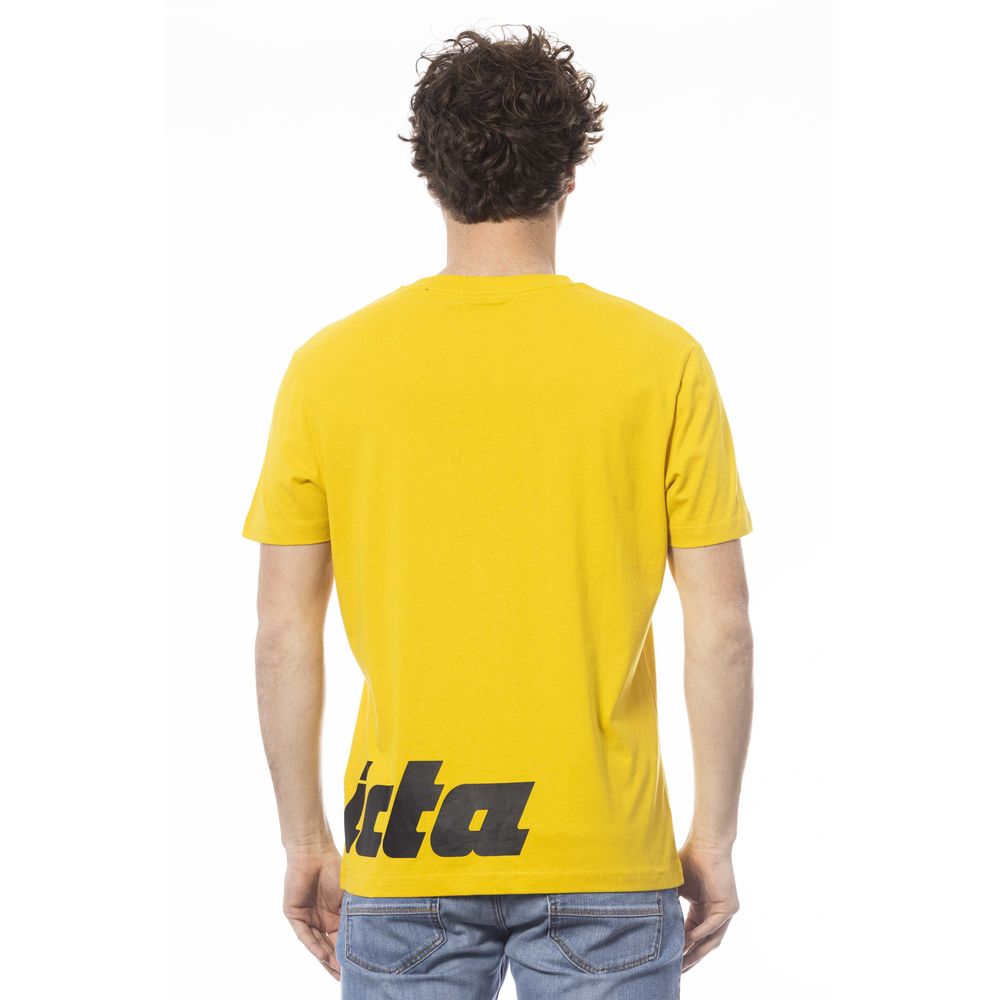 Invicta Yellow Cotton Men's T-Shirt Invicta