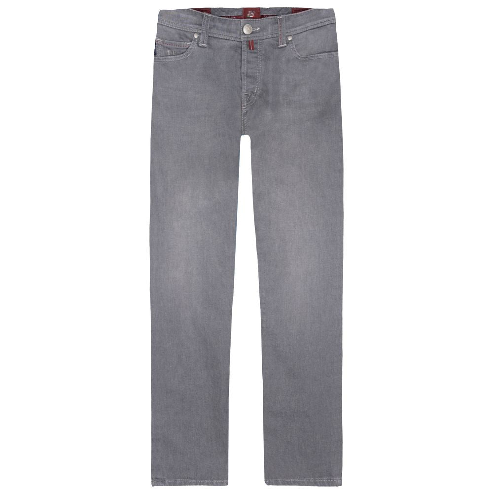 Tramarossa Gray Cotton Men's Jeans Tramarossa