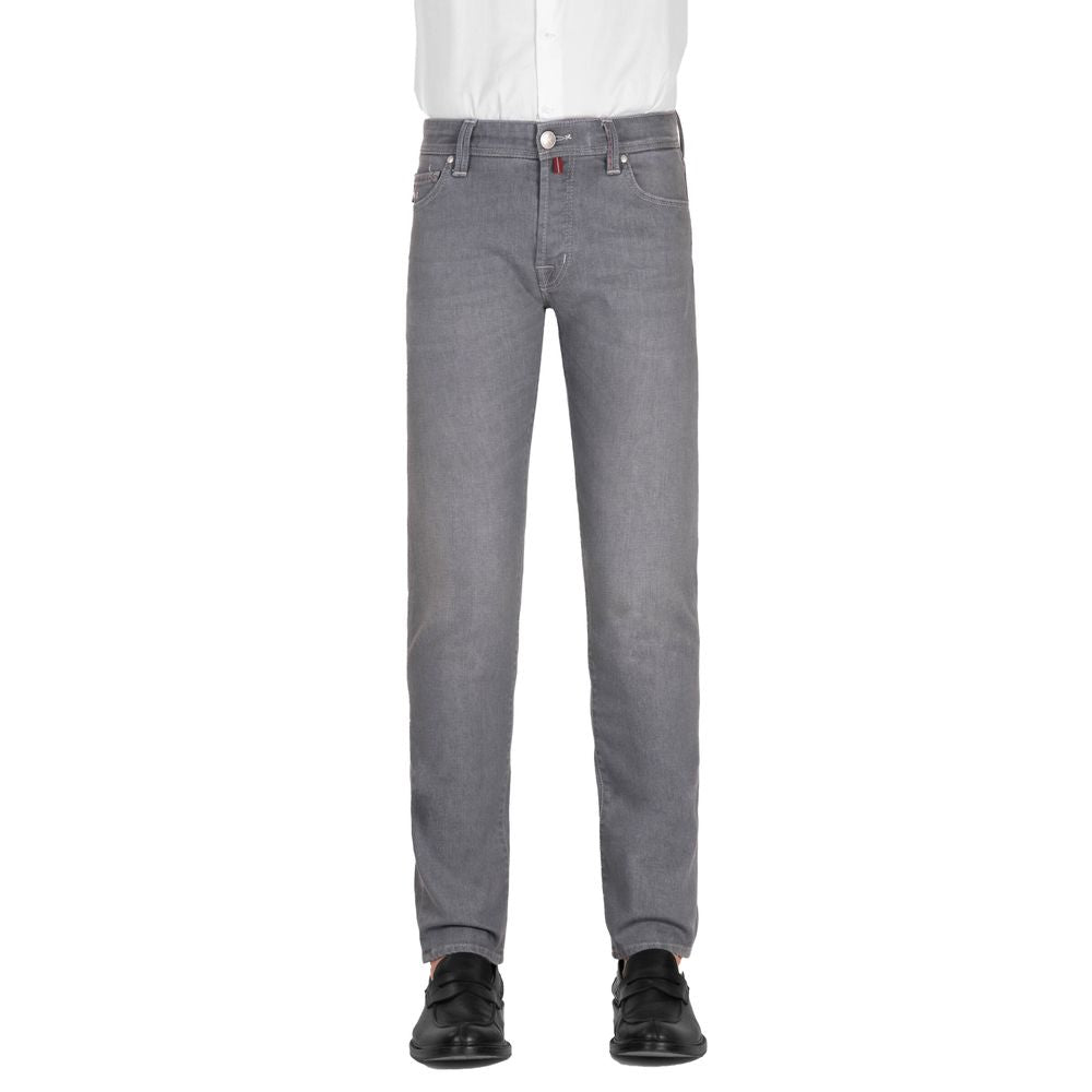 Tramarossa Gray Cotton Men's Jeans Tramarossa