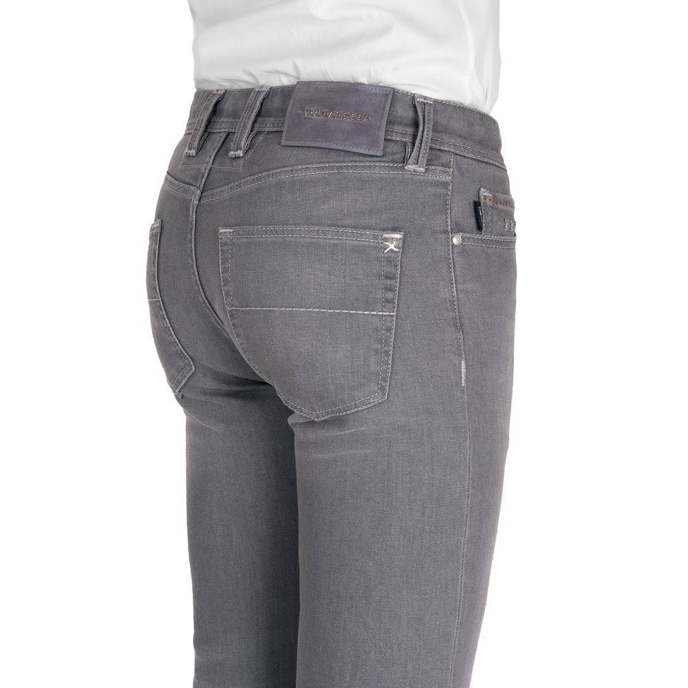 Tramarossa Gray Cotton Men's Jeans Tramarossa