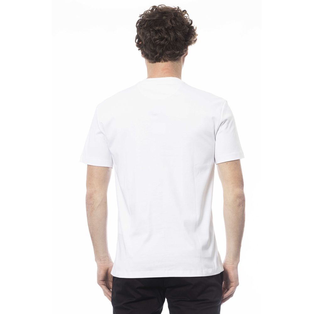 Trussardi White Cotton Men T-Shirt Trussardi