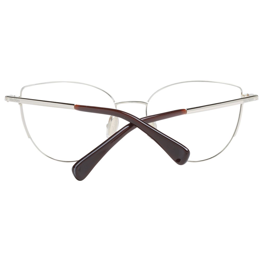 Max Mara Gold Metal Glasses Frames