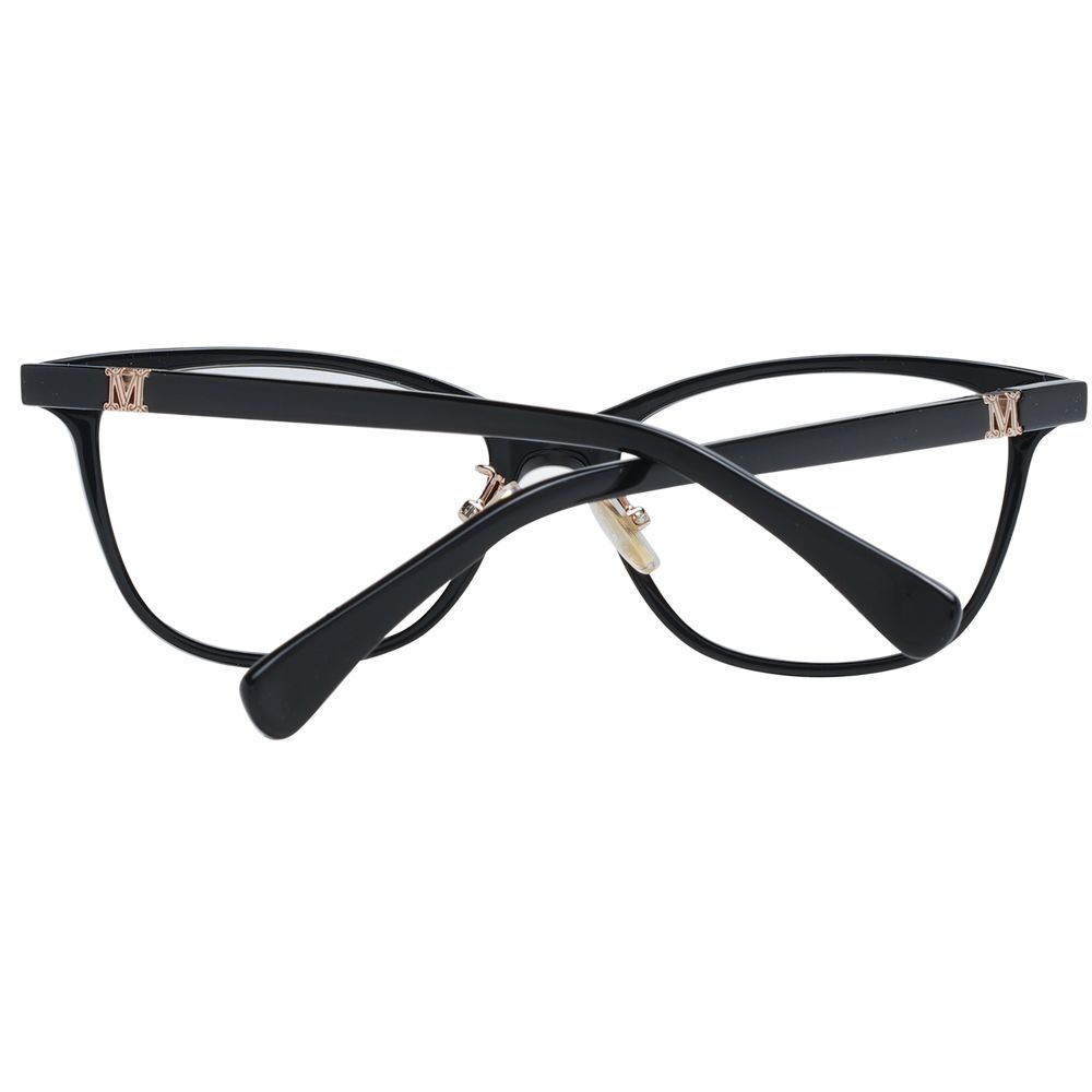 Max Mara Black Plastic Glasses Frames
