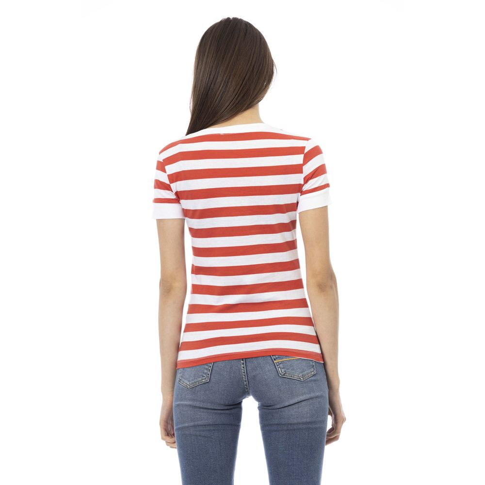 Trussardi Action Multicolor Cotton Women T-Shirt Trussardi Action