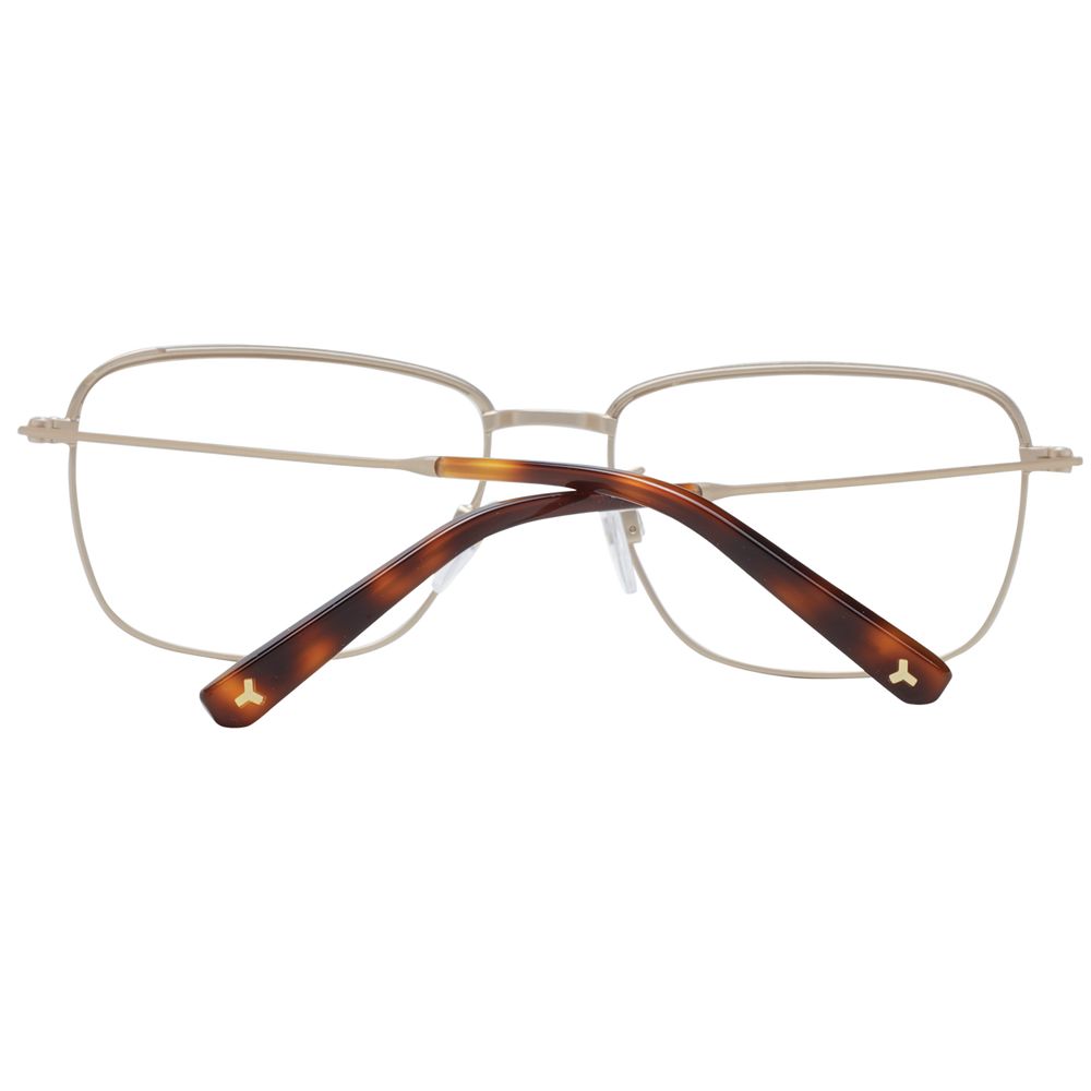 Bally Rose Gold Metal Glasses Frames