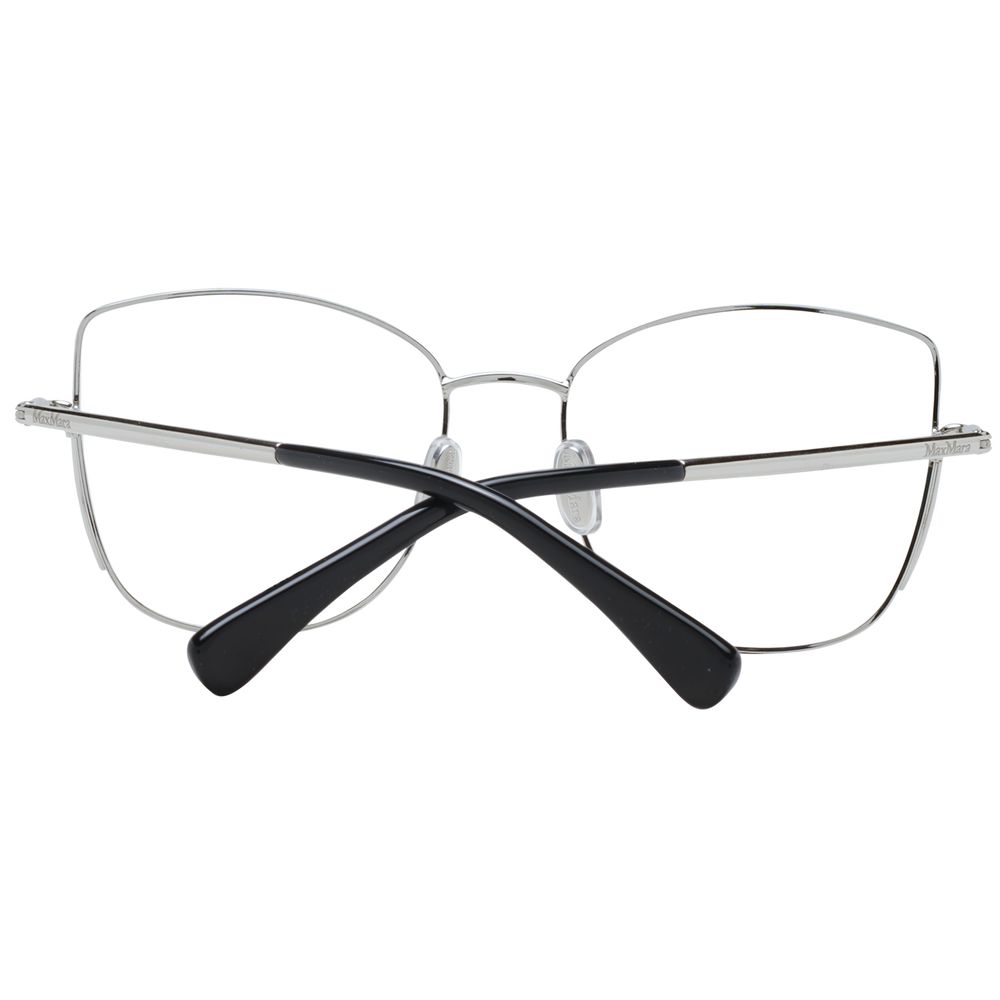 Max Mara Silver Metal Glasses Frames