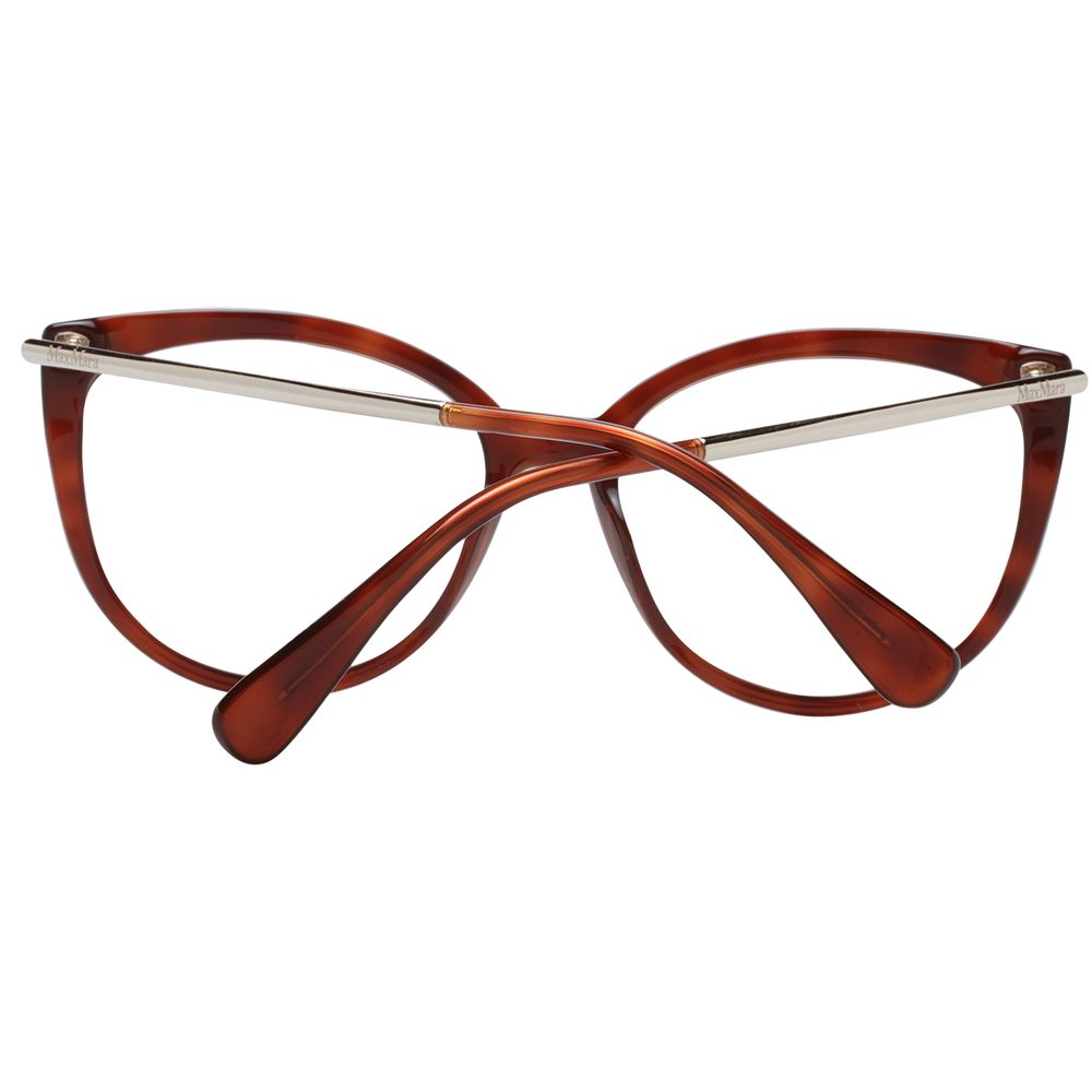 Max Mara Brown Plastic Glasses Frames