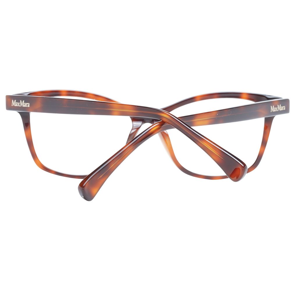 Max Mara Brown Plastic Glasses Frames