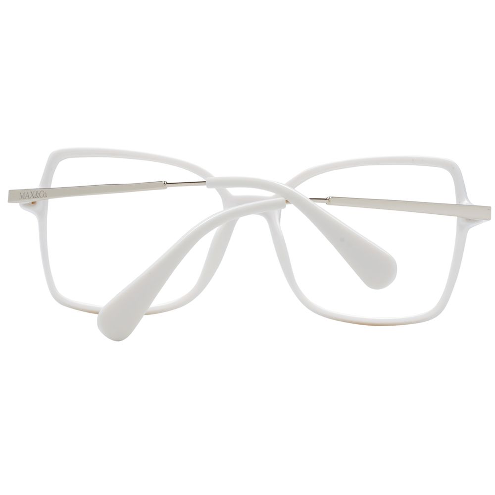 Max & Co White Plastic Glasses Frames