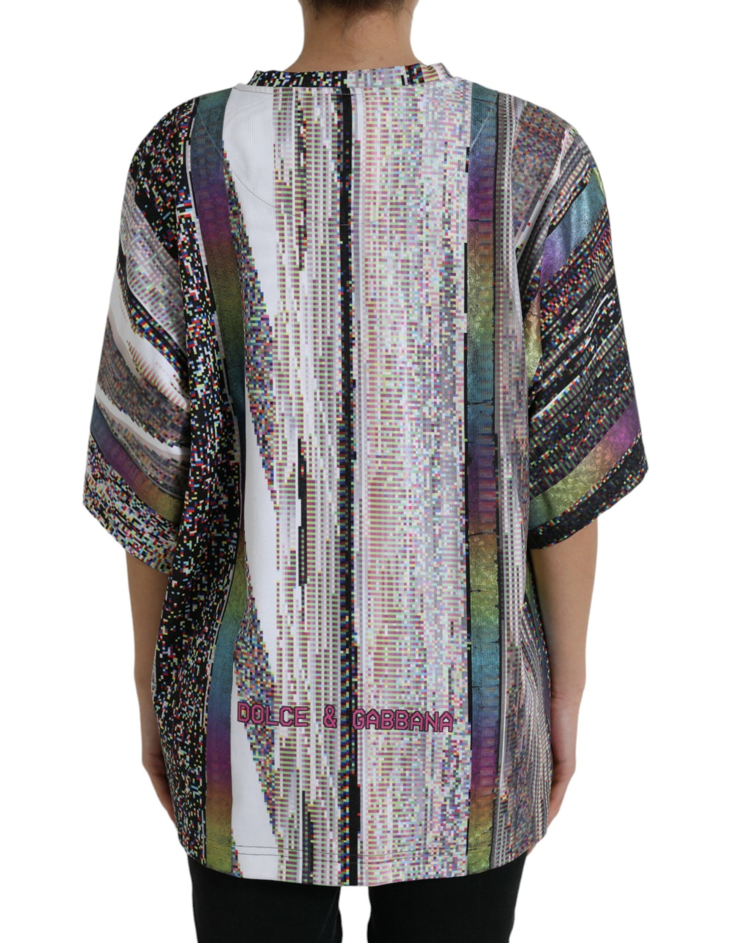 Dolce & Gabbana Multicolor With Love Always Print T-shirt Dolce & Gabbana